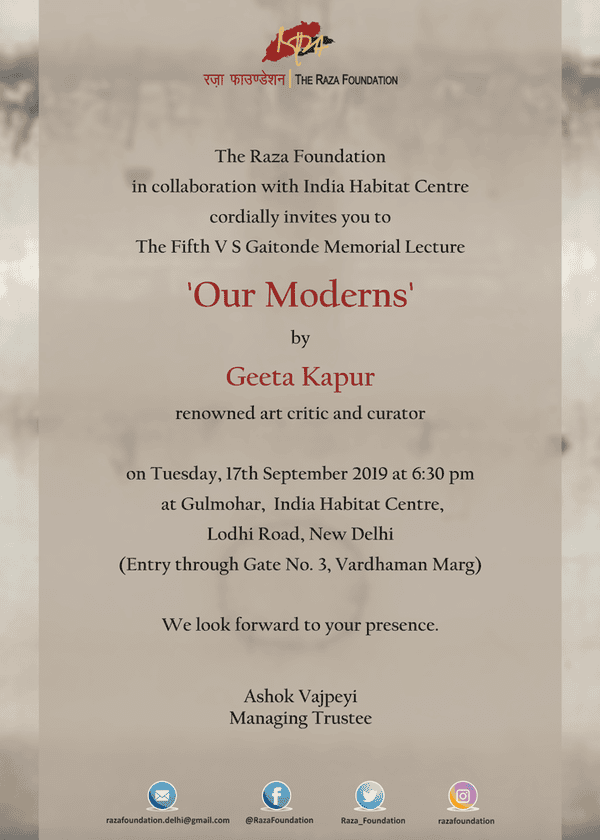 V.S Gaitonde Memorial Lecture 05