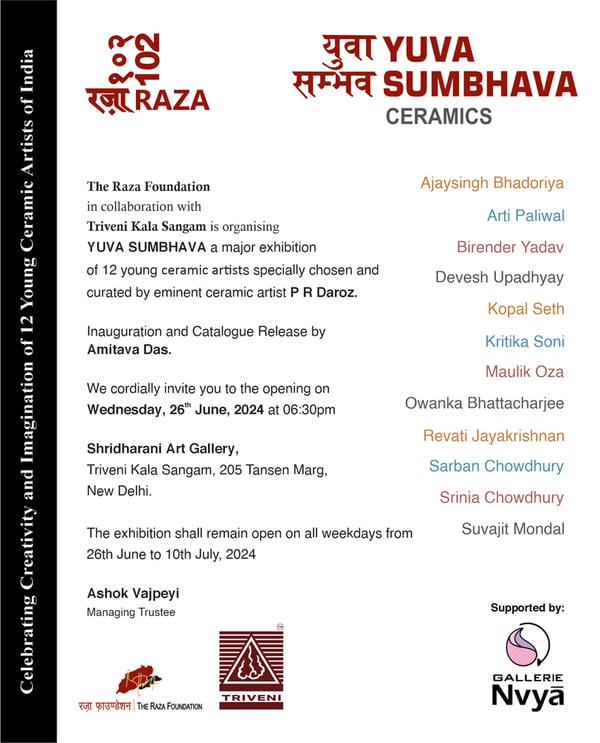 YUVA SUMBHAVA - Ceramic